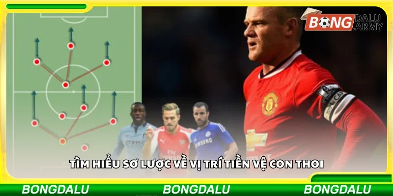 Sơ lược về vị trí tiền vệ con thoi