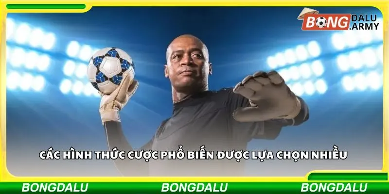 Các hình thức cược phổ biến được lựa chọn nhiều