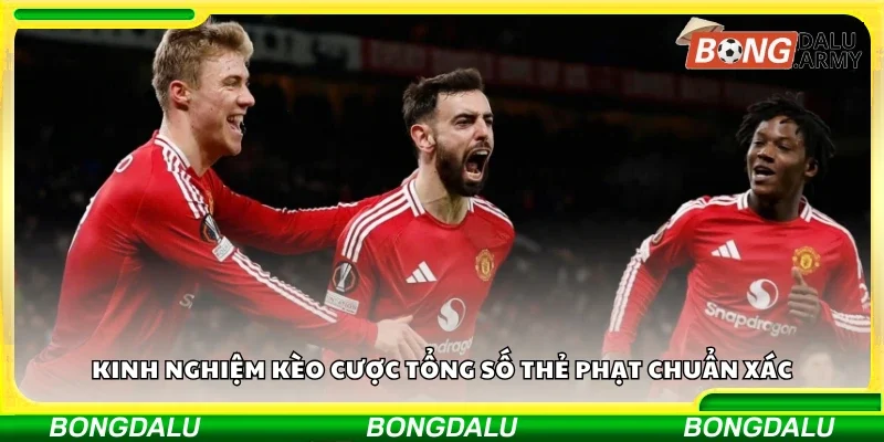 Chia sẻ kinh nghiệm kèo cược tổng số thẻ phạt chuẩn xác
